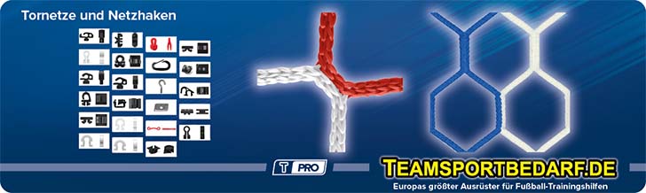 Tornetze und Netzhaken - Teamsportbedarf Tornetze und Netzhaken - Teamsportbedarf
